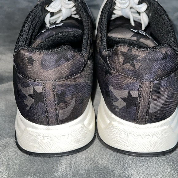 Pre-loved Prada sneakers excellent condition size 38 1/2 US size 7 1/2 - Picture 5 of 11